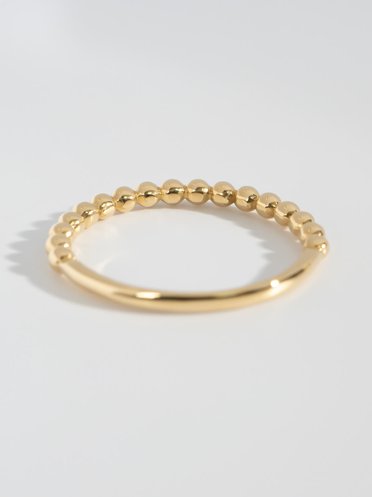 10K Gold Milgrain Delicate Ring | MILNE