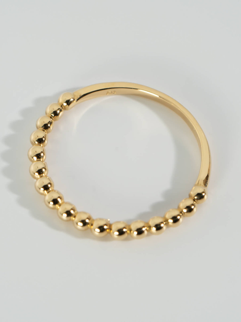 10K Gold Milgrain Delicate Ring | MILNE
