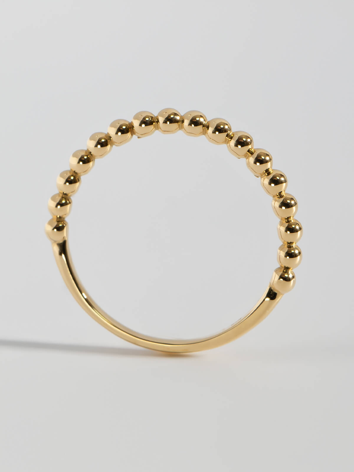 10K Gold Milgrain Delicate Ring | MILNE
