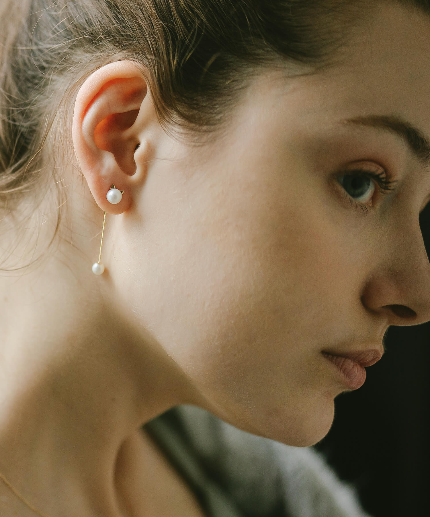 Freshwater Earring Backs | SWING PEARL BACKS