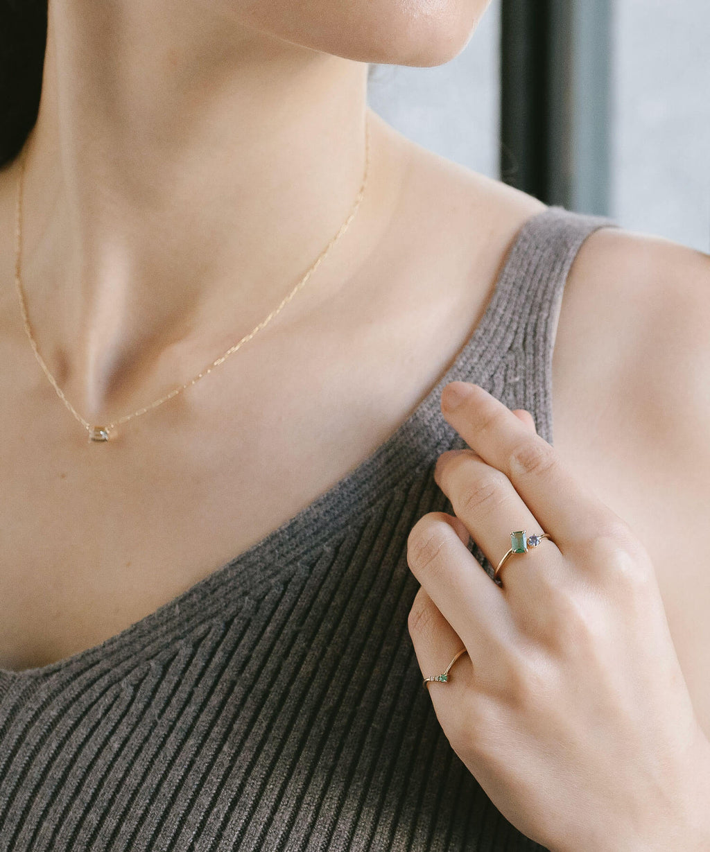 Two Gemstone Ring | TETRA-ETT