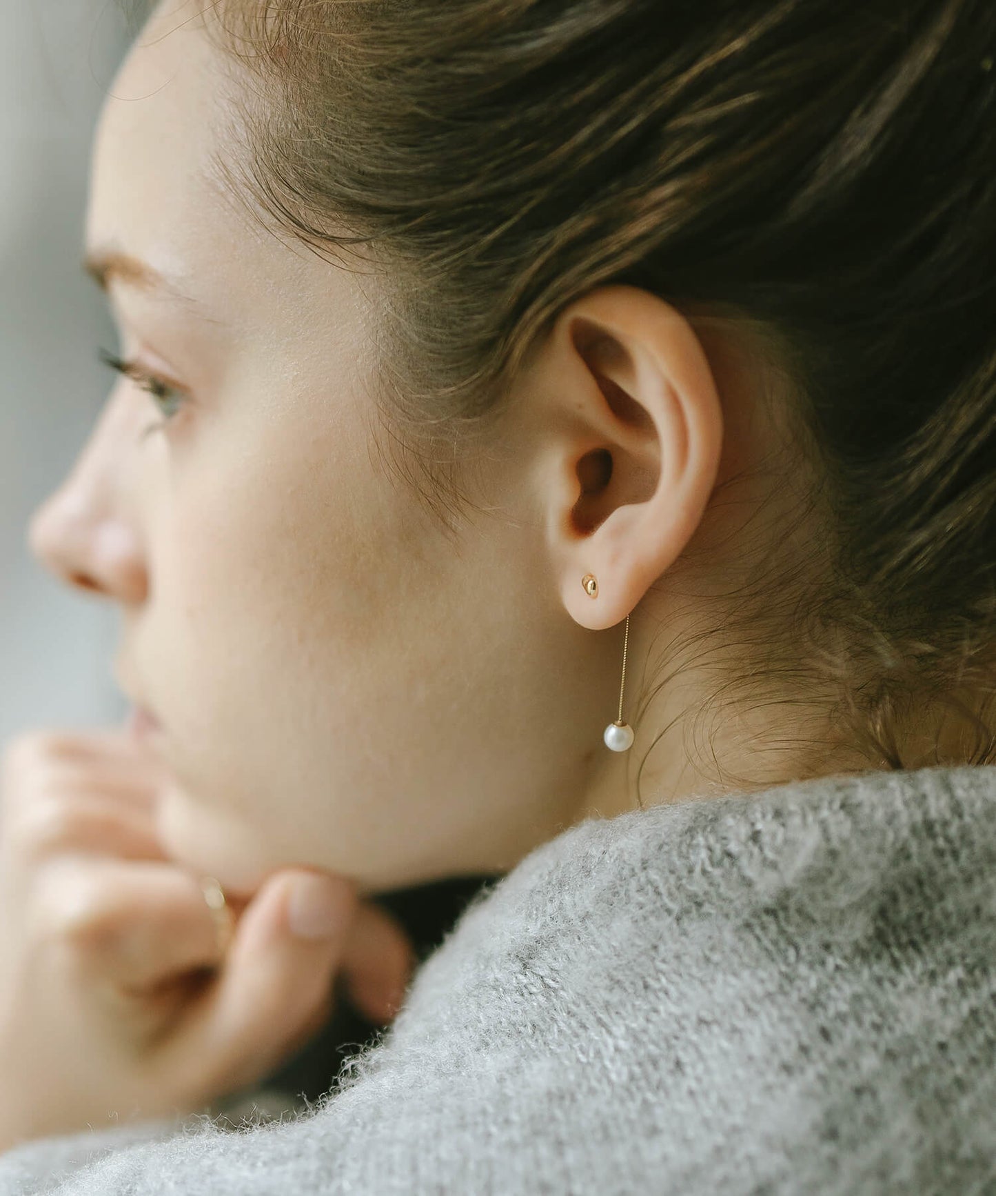 freshwater earring backs | SWING PEARL EARRING BACKS