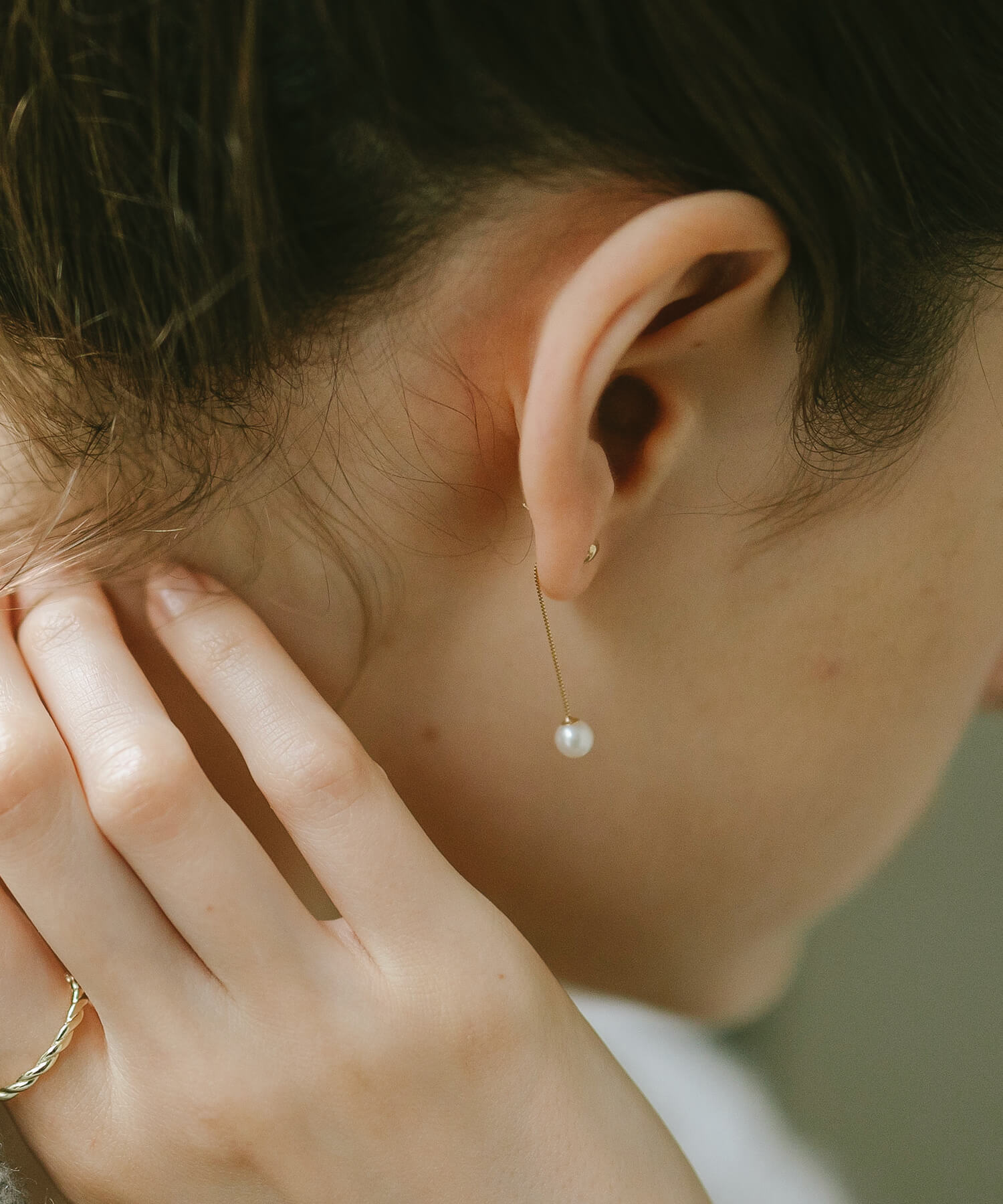 Freshwater Earring Backs | SWING PEARL BACKS