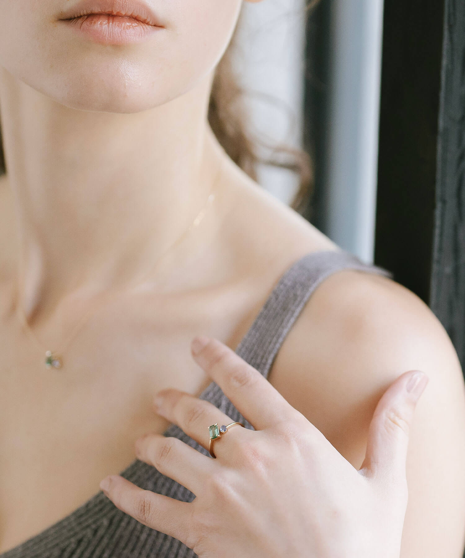 Two Gemstone Ring | TETRA-ETT