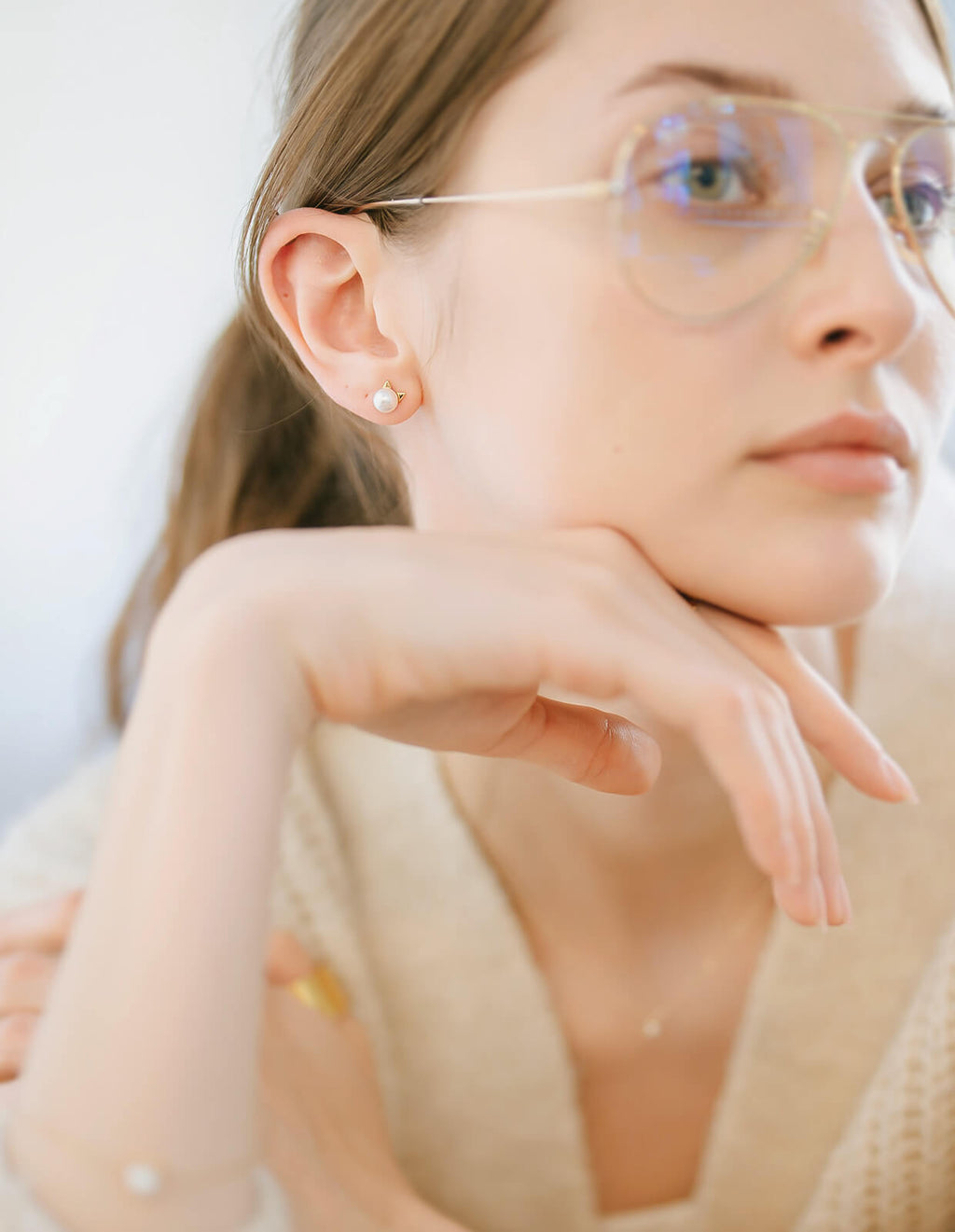 Fortune Cat Earring | FORTUNA CAT