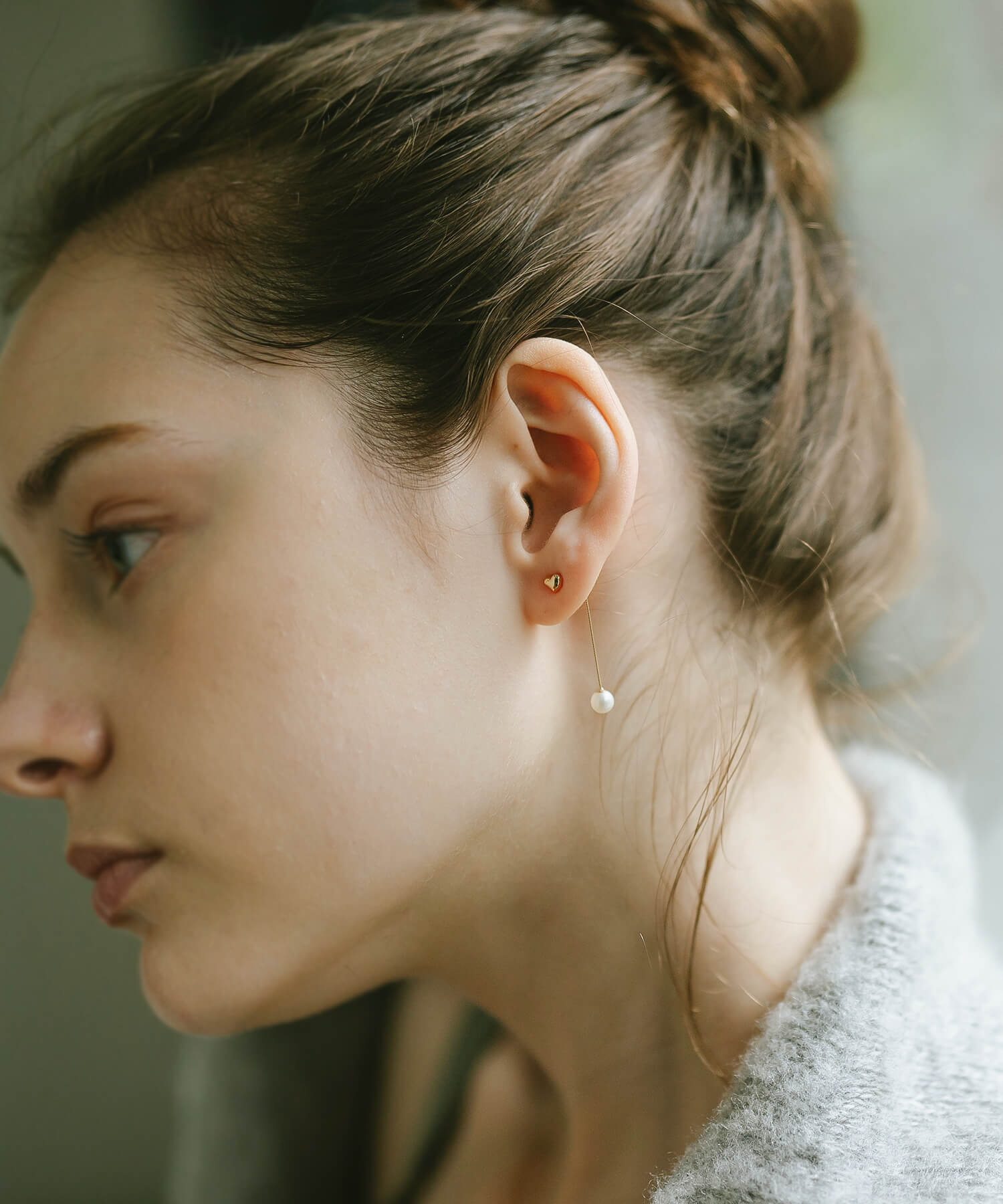 Freshwater Earring Backs | SWING PEARL BACKS