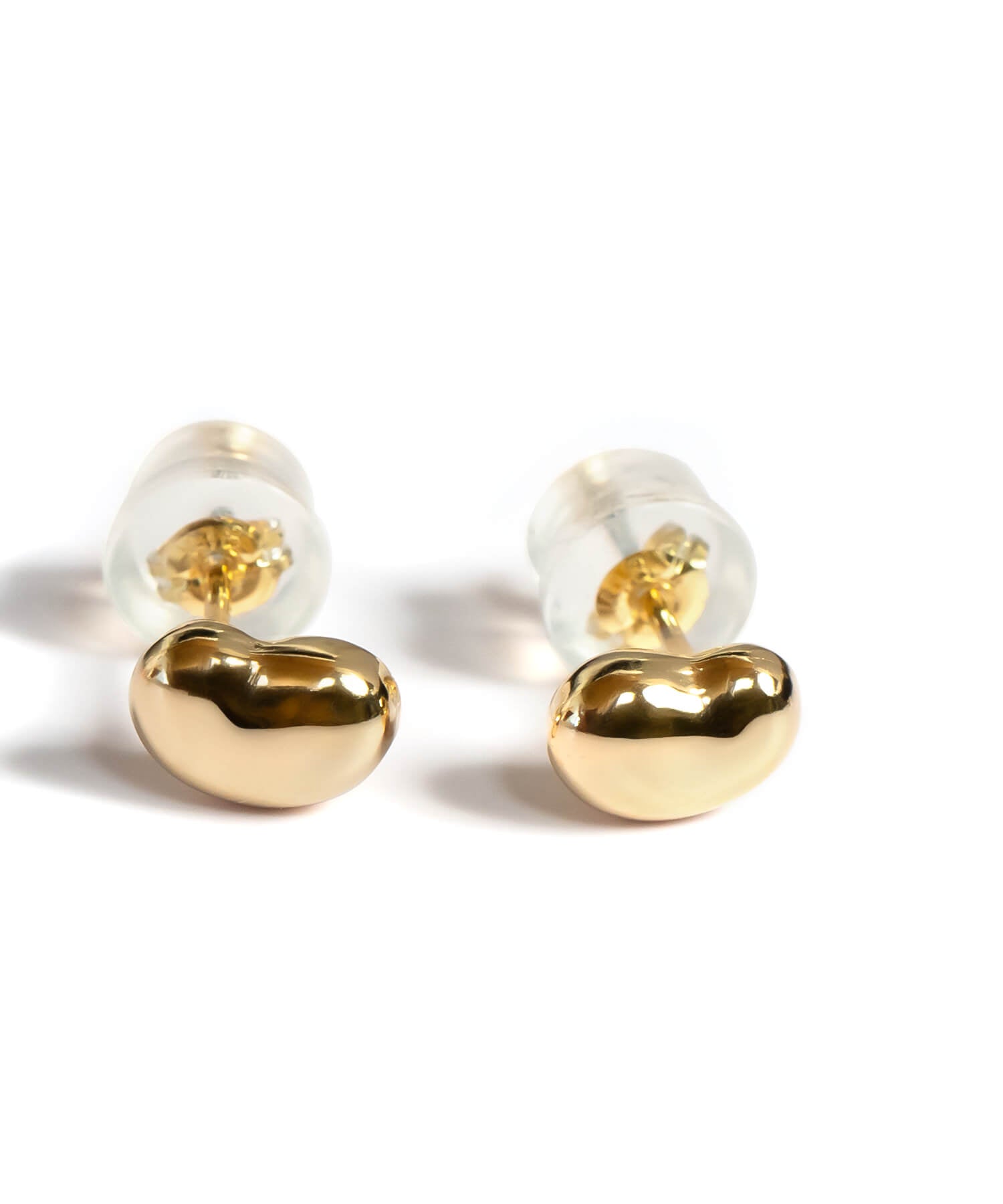 18K Gold Tiny Studs Earrings | MOLLICA
