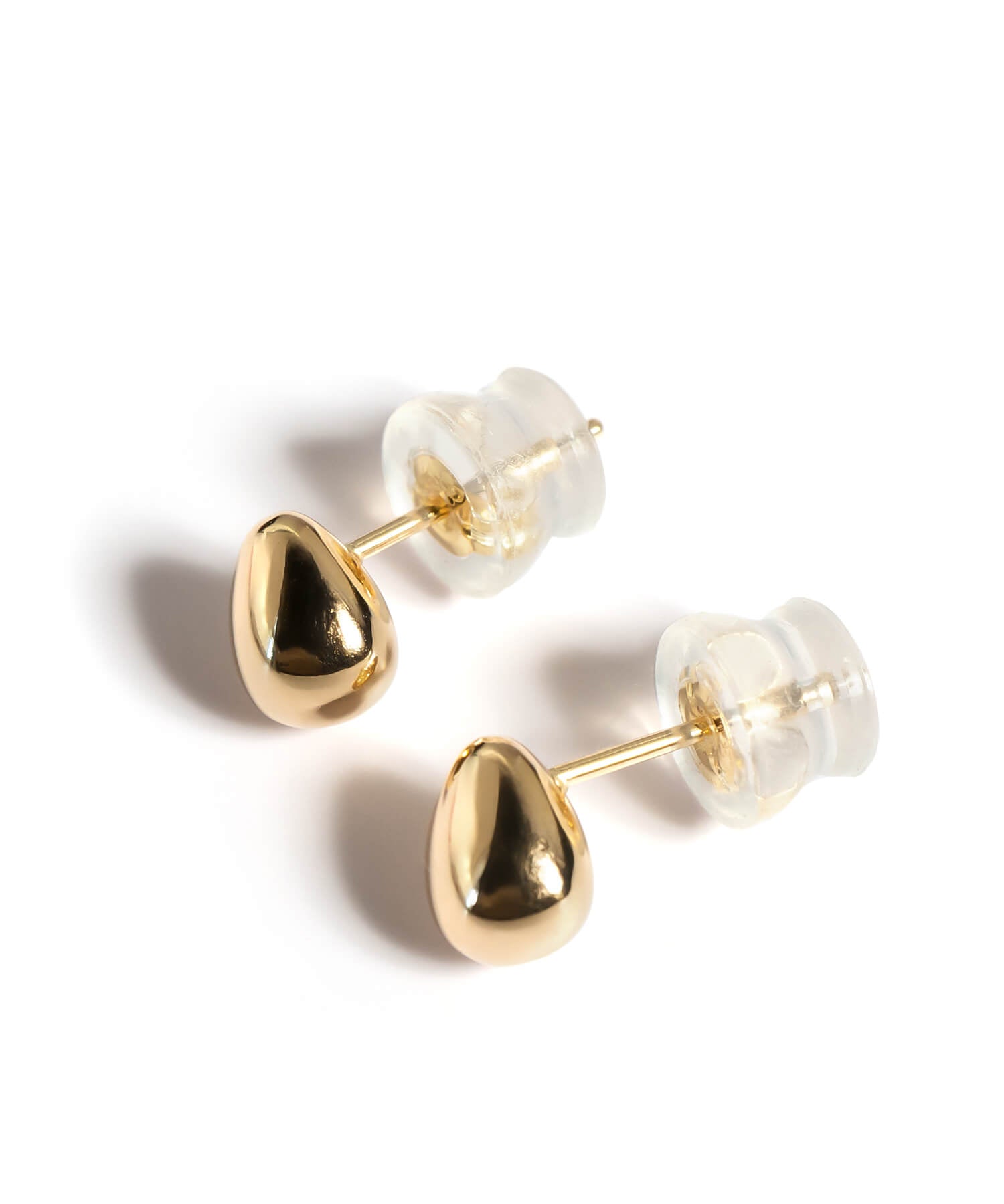 18K Gold Tiny Studs Earrings | MOLLICA