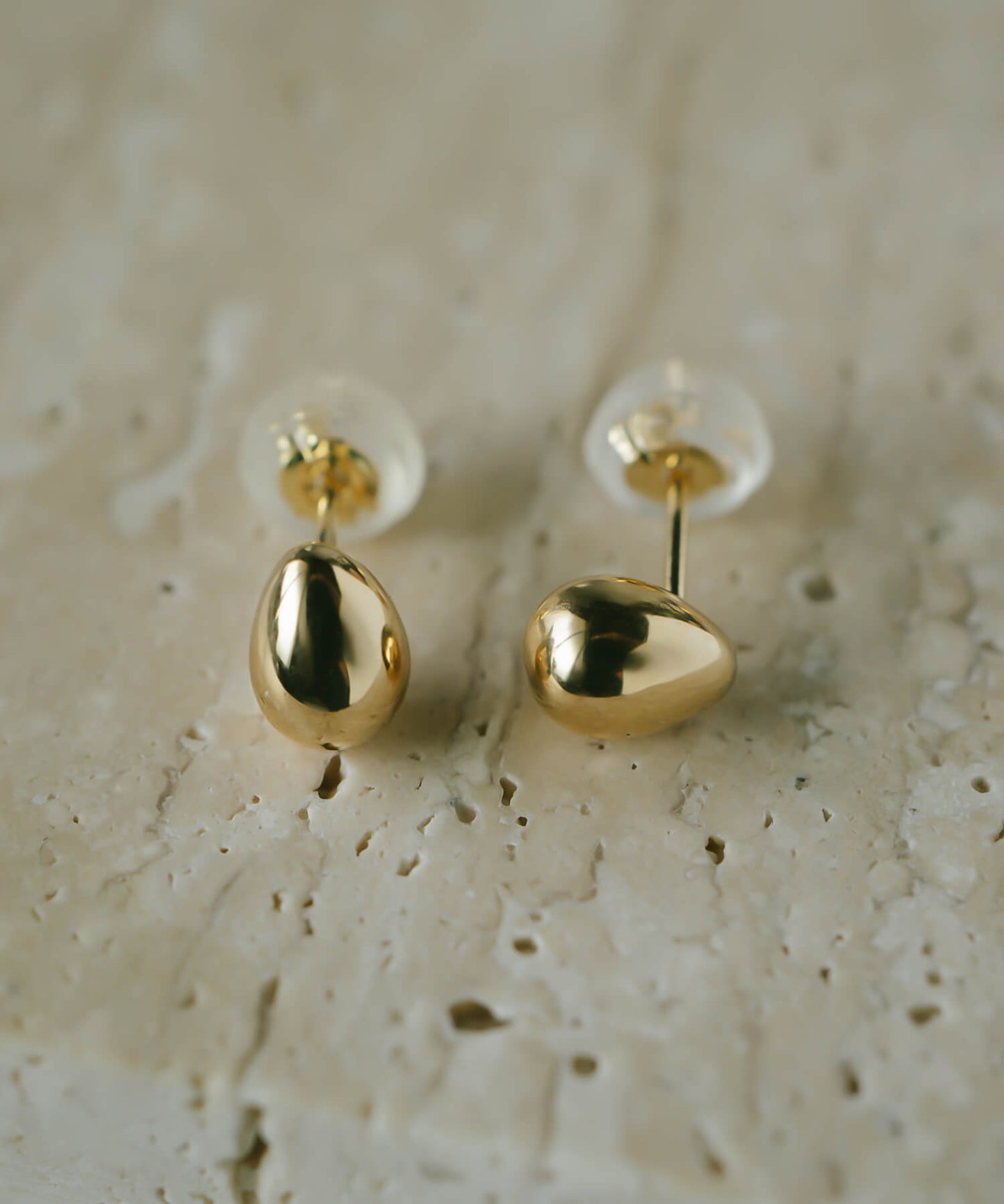 18K TIiny Studs Earrings | MOLLICA-GRAND