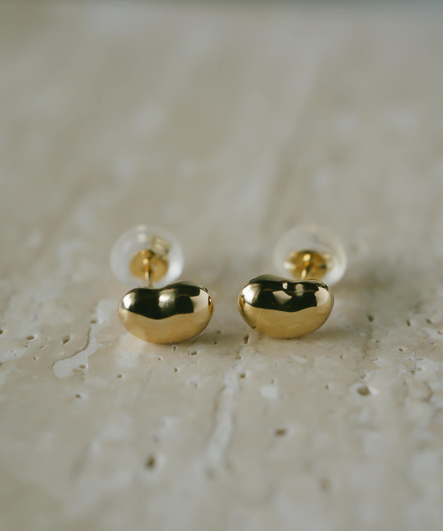 18K Gold Tiiny Studs Earrings | MOLLICA-GRAND