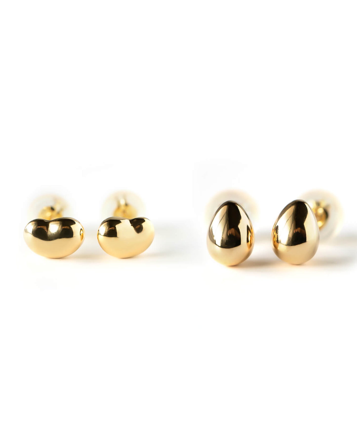 18K TIiny Studs Earrings | MOLLICA-GRAND