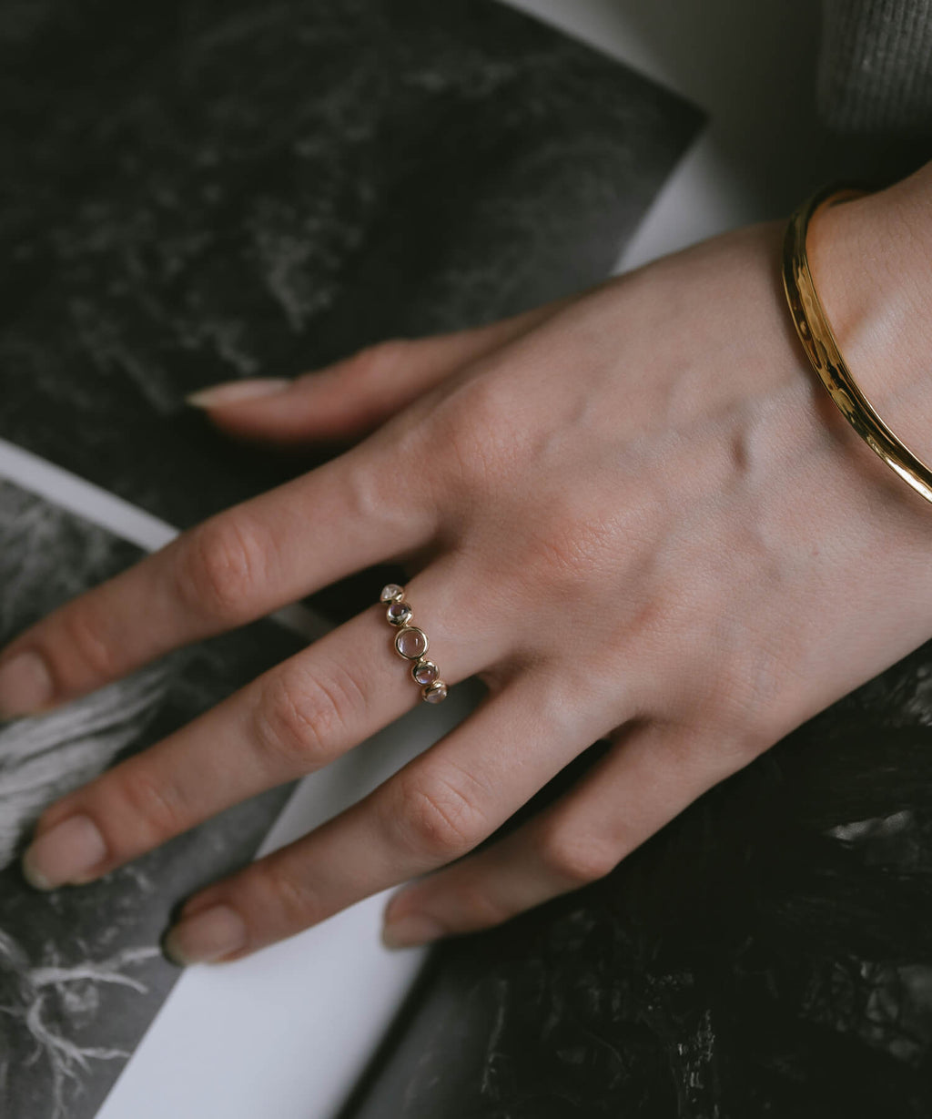 Blue Moonstone Ring | MYSTORA