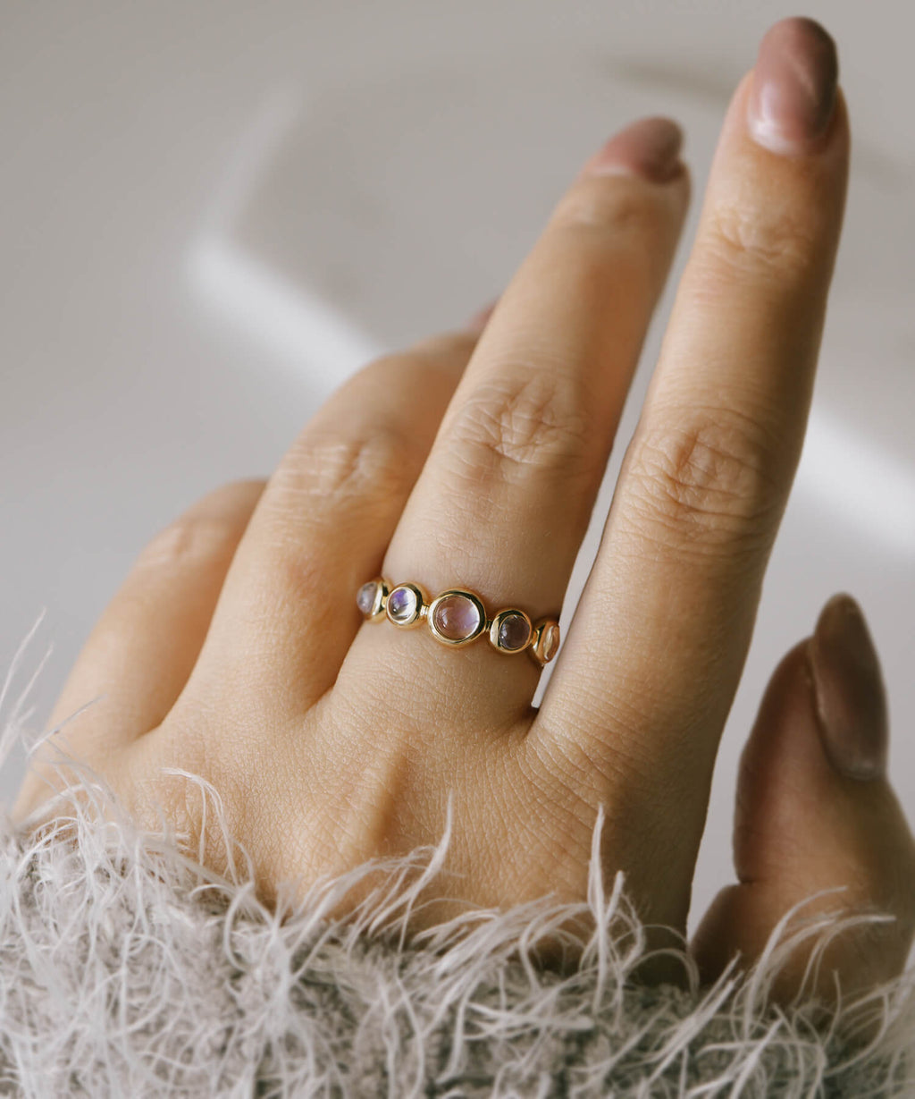 Blue Moonstone Ring | MYSTORA