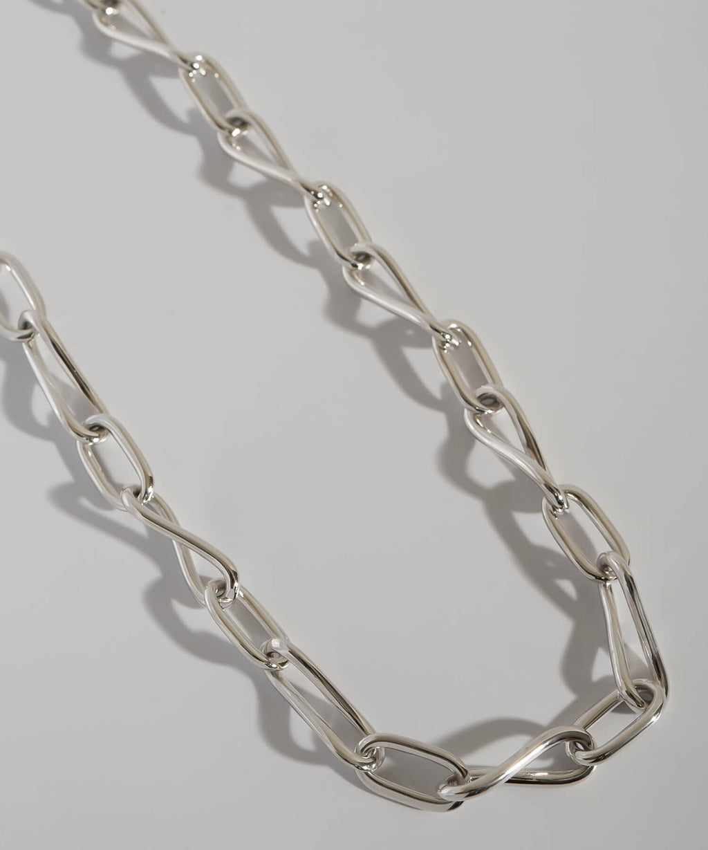 18K Gold Plated Sterling Silver Dual Flow Choker Necklace | NERIO