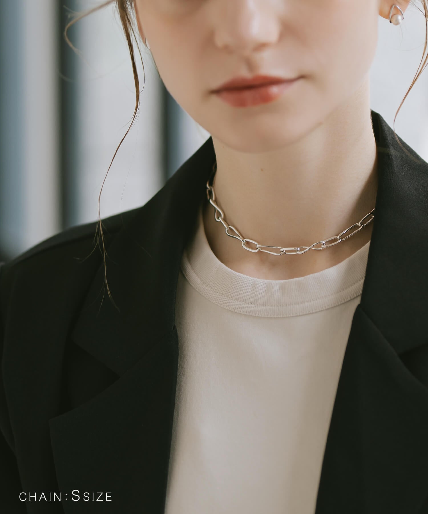 18K Gold Plated Sterling Silver Dual Flow Choker Necklace | NERIO