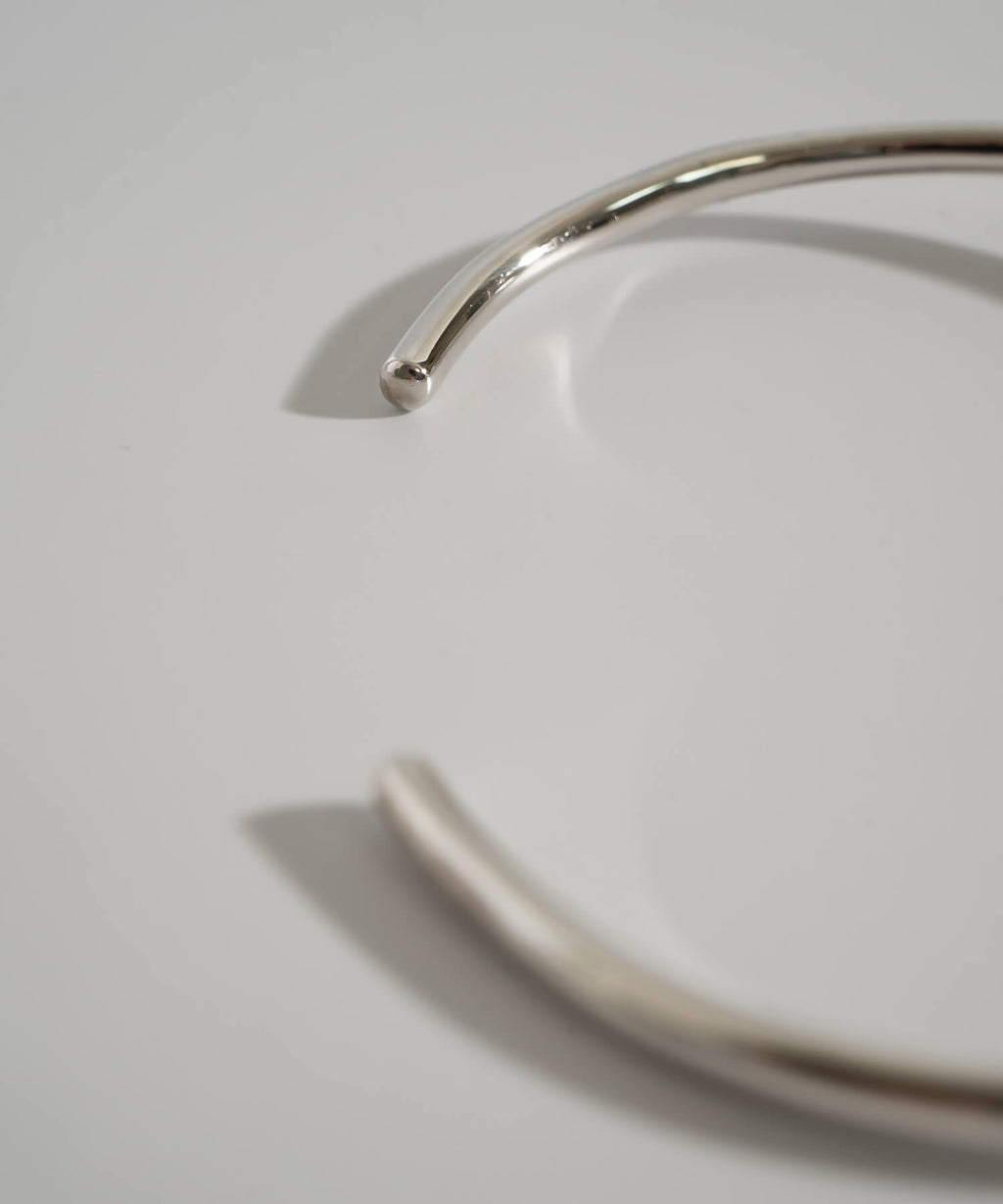 18K Gold Plated Sterling Silver Tight Knot Bangle | OBLIGA