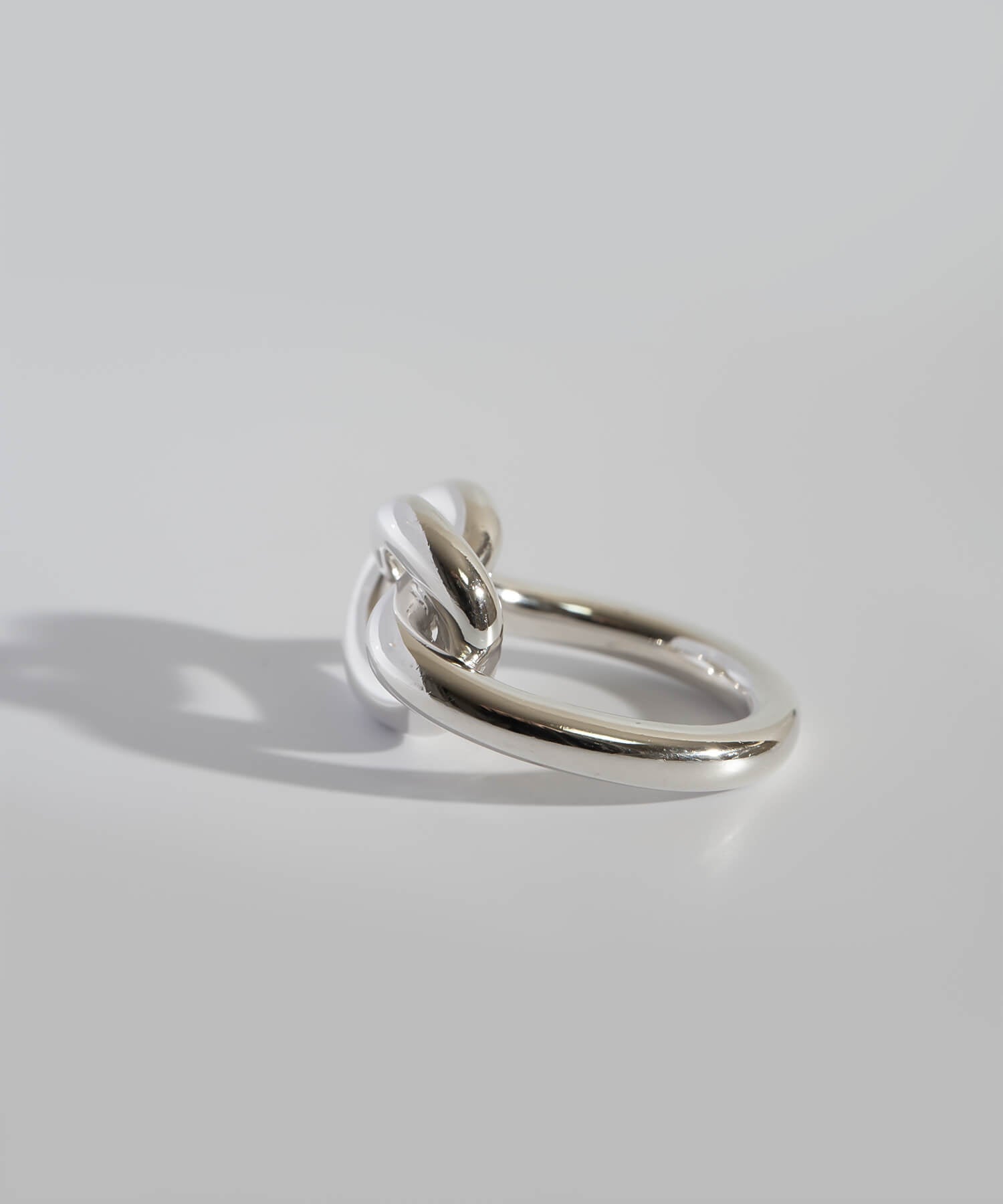 18K Gold Plated Sterling Silver Knot Ring | OBLIGA