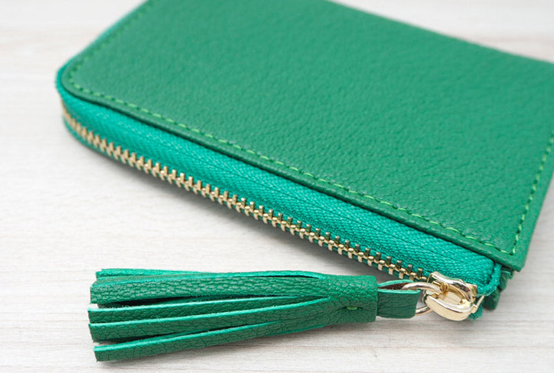 Real Goat Leather Coin Case | PETIT-PHEBE