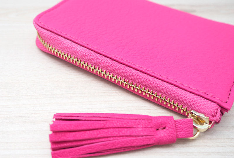 Real Goat Leather Coin Case | PETIT-PHEBE