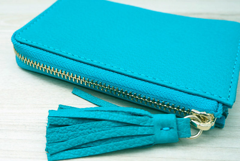 Real Goat Leather Coin Case | PETIT-PHEBE