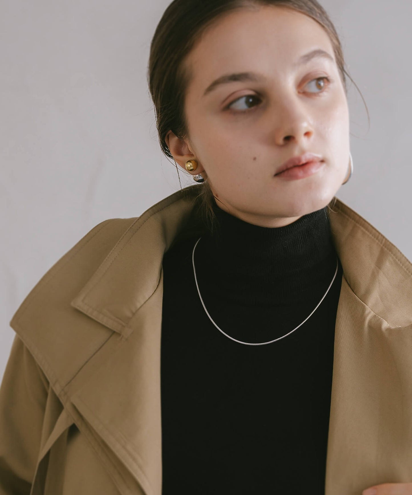 Silver925 Round Ball Stud Earrings | PALLO