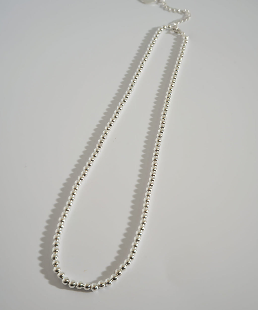 925 Sterling Silver Milli Grain Choker Necklace | PALMYLA-CHOKER