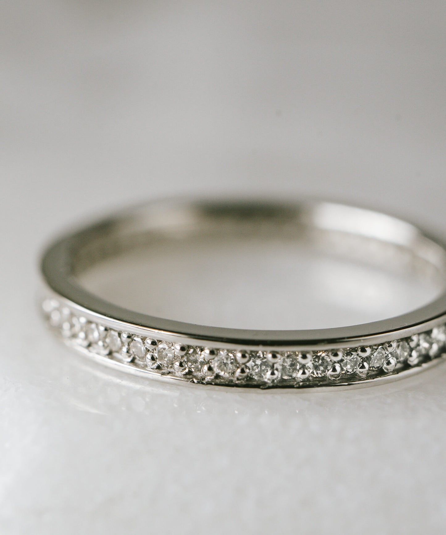 Diamond Full Eternity Ring | PALVE ETERNA