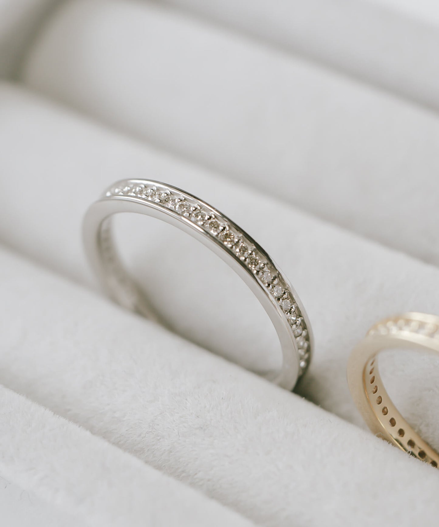 Diamond Full Eternity Ring | PALVE ETERNA