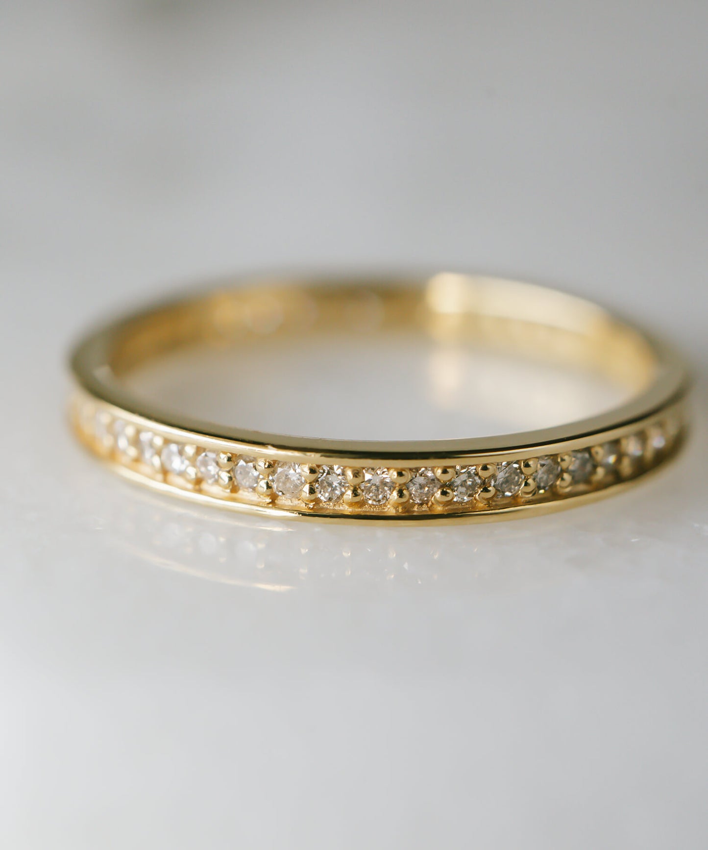 Diamond Full Eternity Ring | PALVE ETERNA