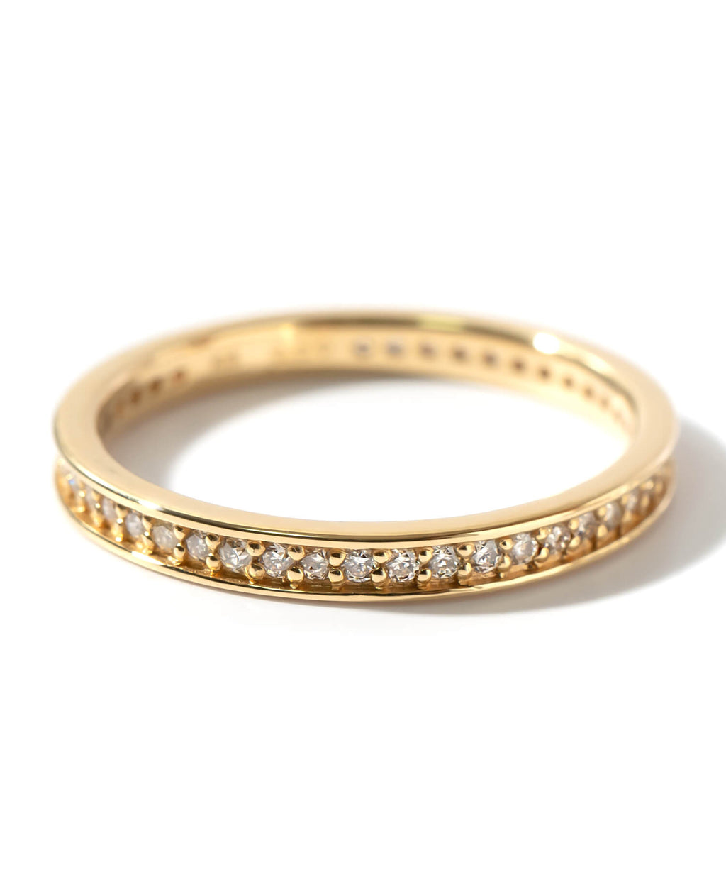 Diamond Full Eternity Ring | PALVE ETERNA