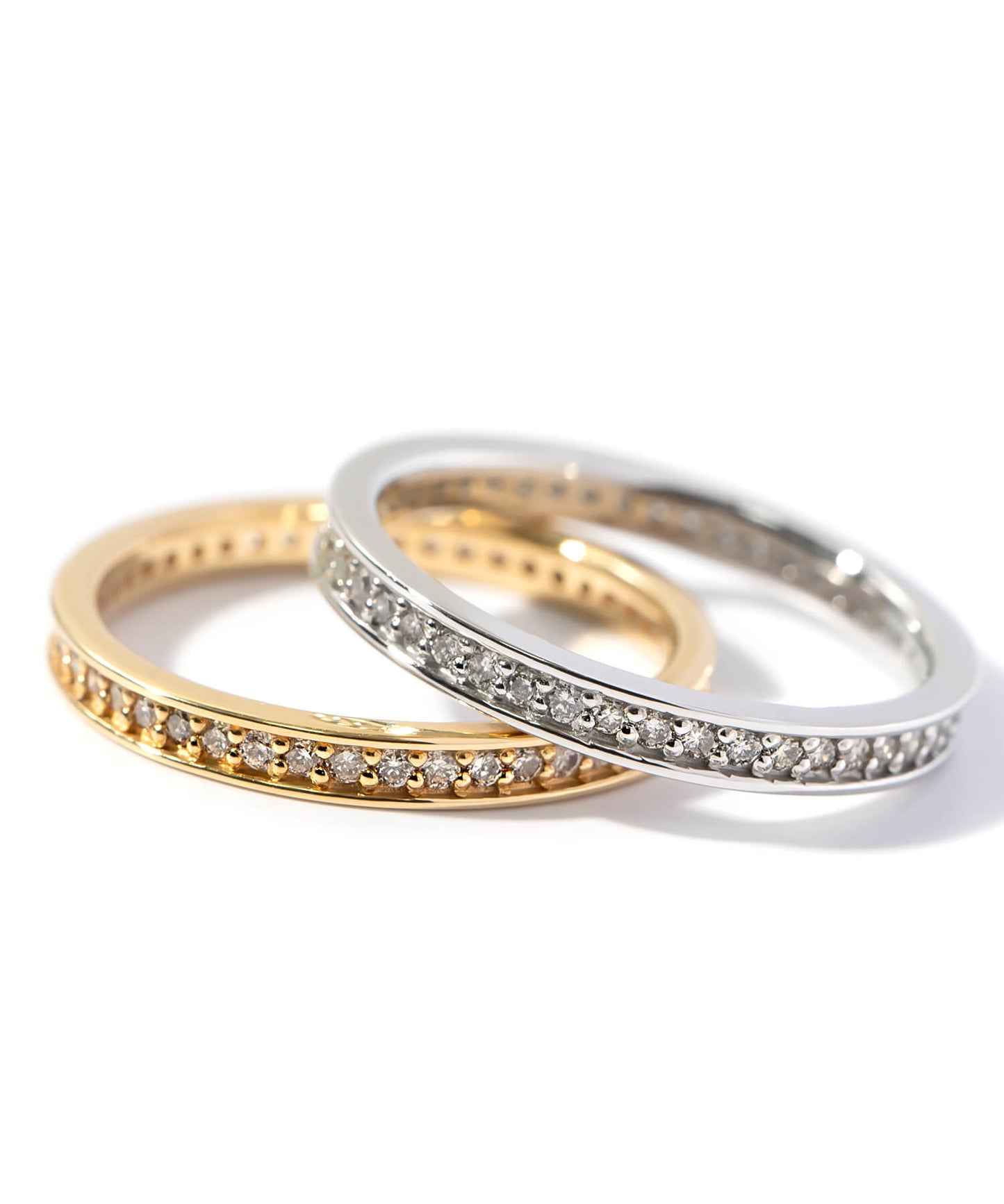 Diamond Full Eternity Ring | PALVE ETERNA