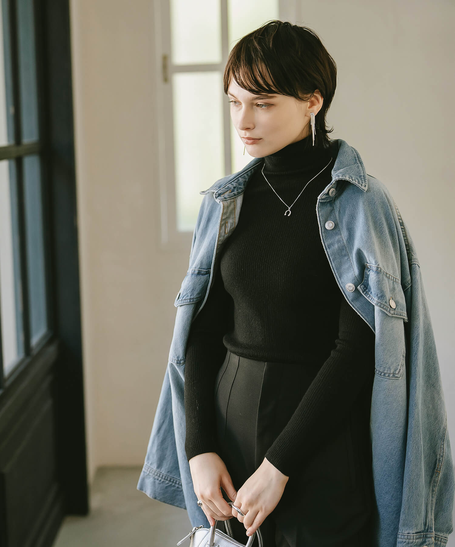 18K Gold Plated Sterling Silver Horseshoe Necklace | PEDOL