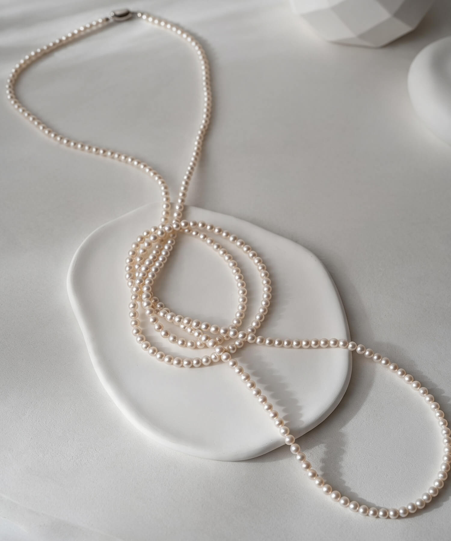 Freshwater Pearl Long Necklace | PERLE-LODIA