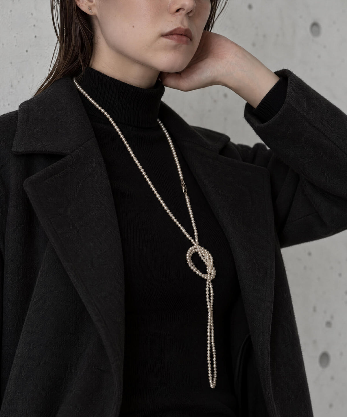 Freshwater Pearl Long Necklace | PERLE-LODIA