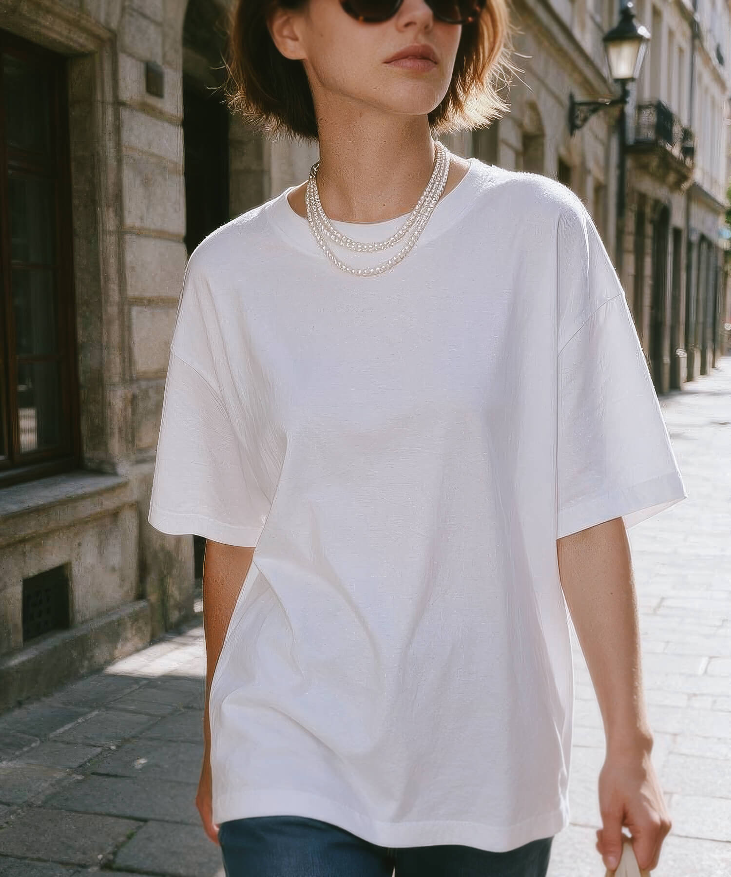 Freshwater Pearl Long Necklace | PERLE-LODIA