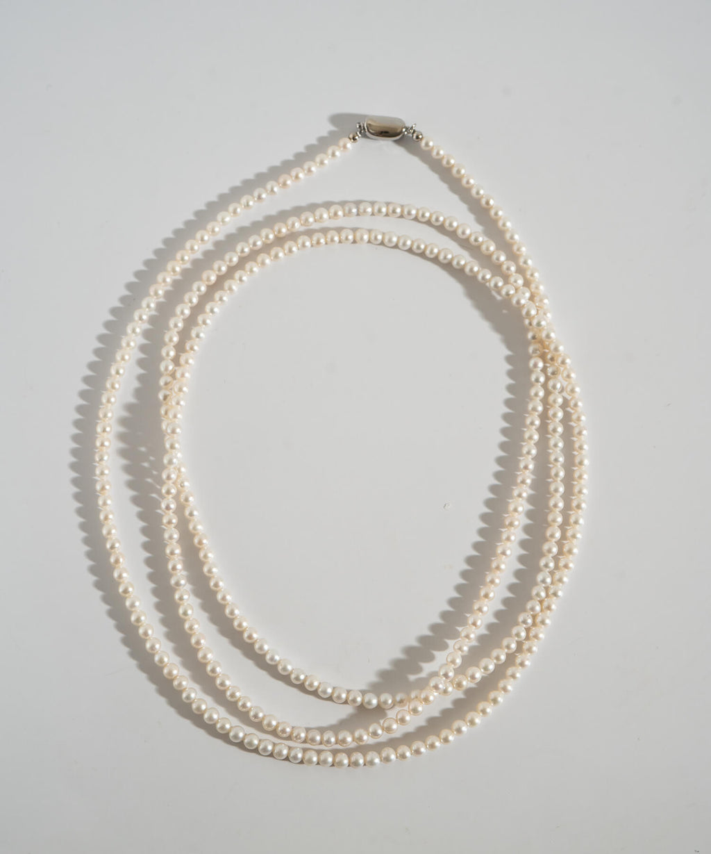 Freshwater Pearl Long Necklace | PERLE-LODIA