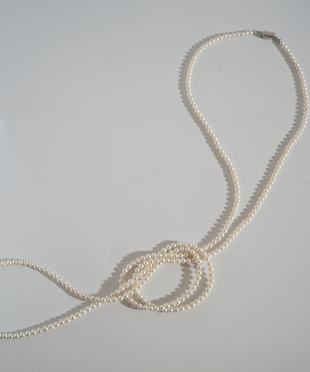 Freshwater Pearl Long Necklace | PERLE-LODIA