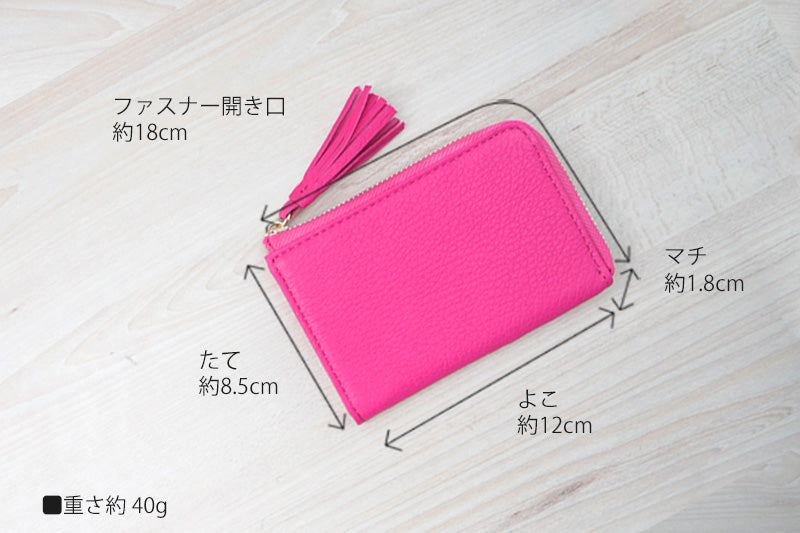 Real Goat Leather Coin Case | PETIT-PHEBE