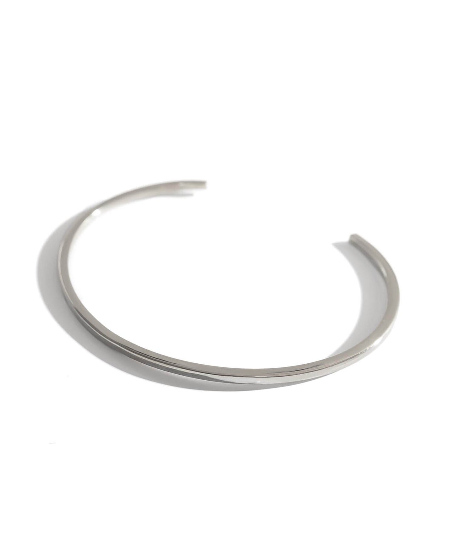 Silver925 Elegant Slim Plane Bangle | PIANTA