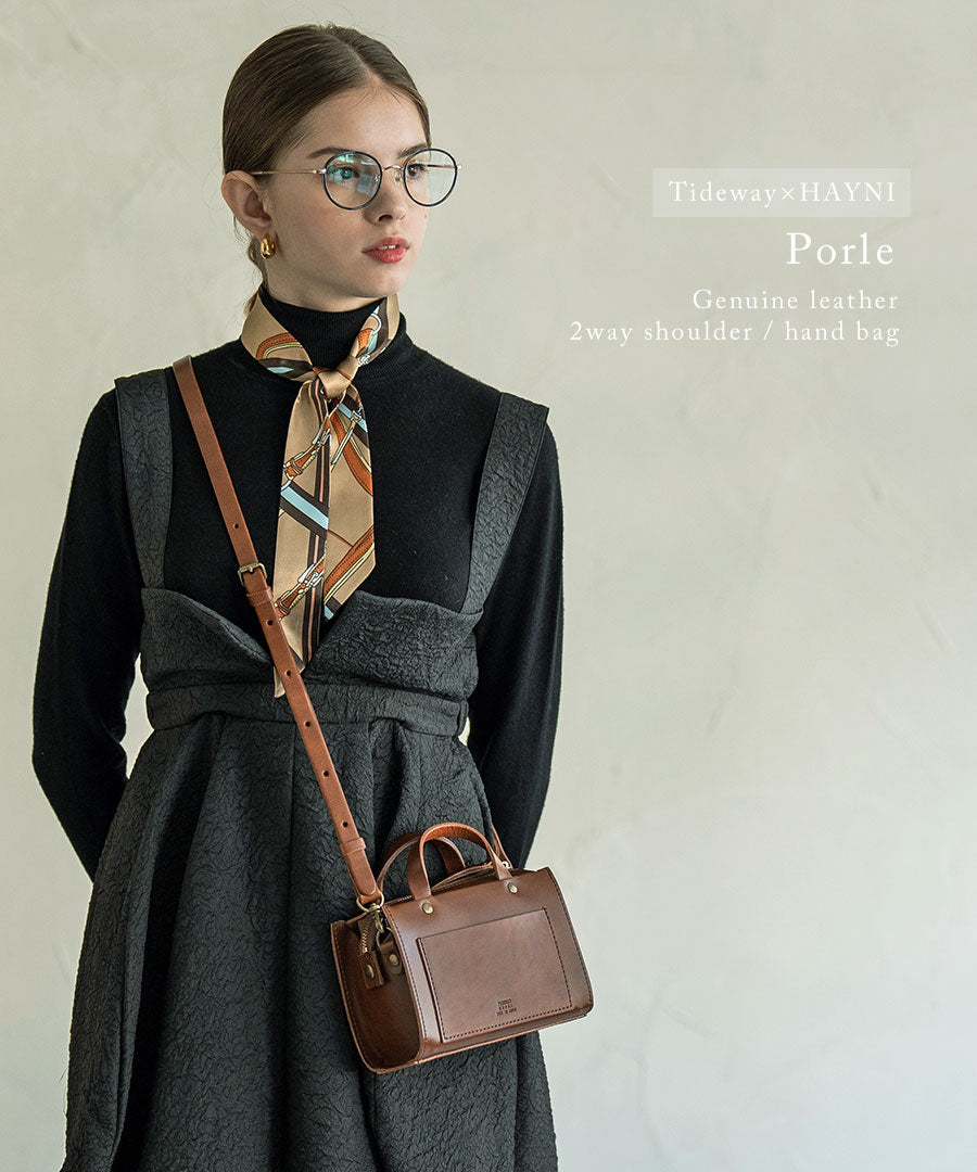 2way leather mini handbag | PORLE