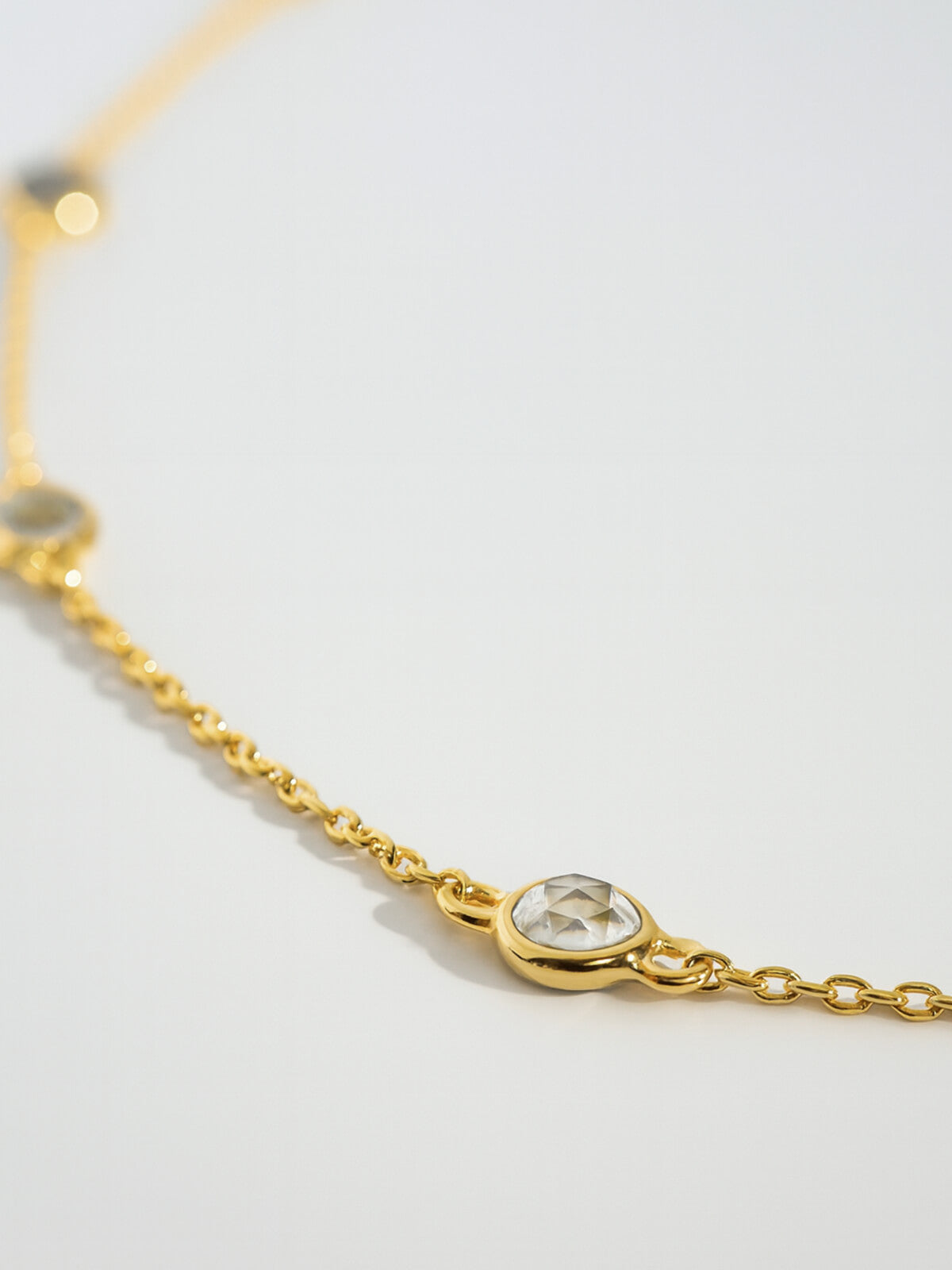 Silver925　Dewline Choker Necklace | QUINELLE