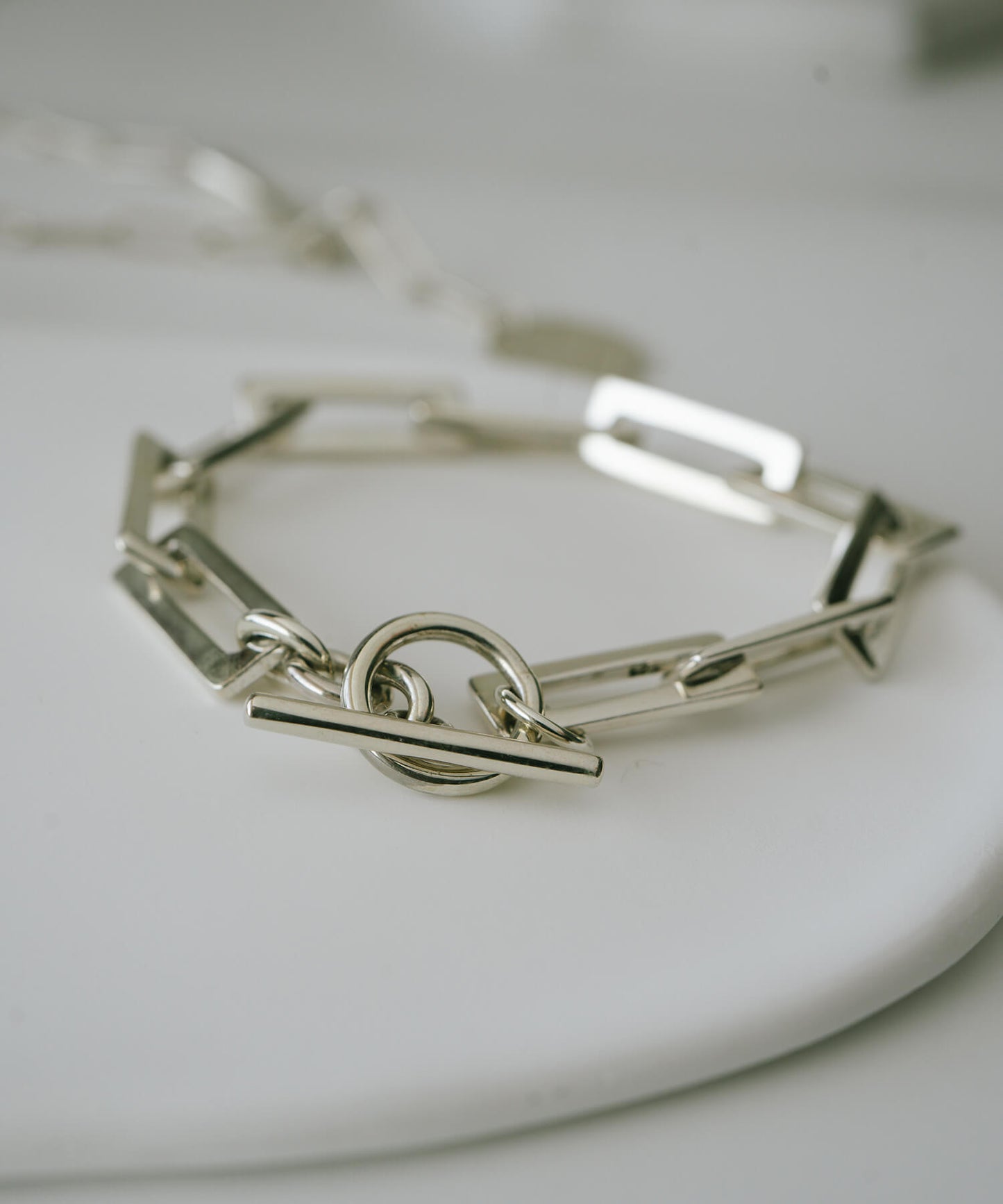 Silver925 Block Chain Bracelet | RECTANA BRACELET