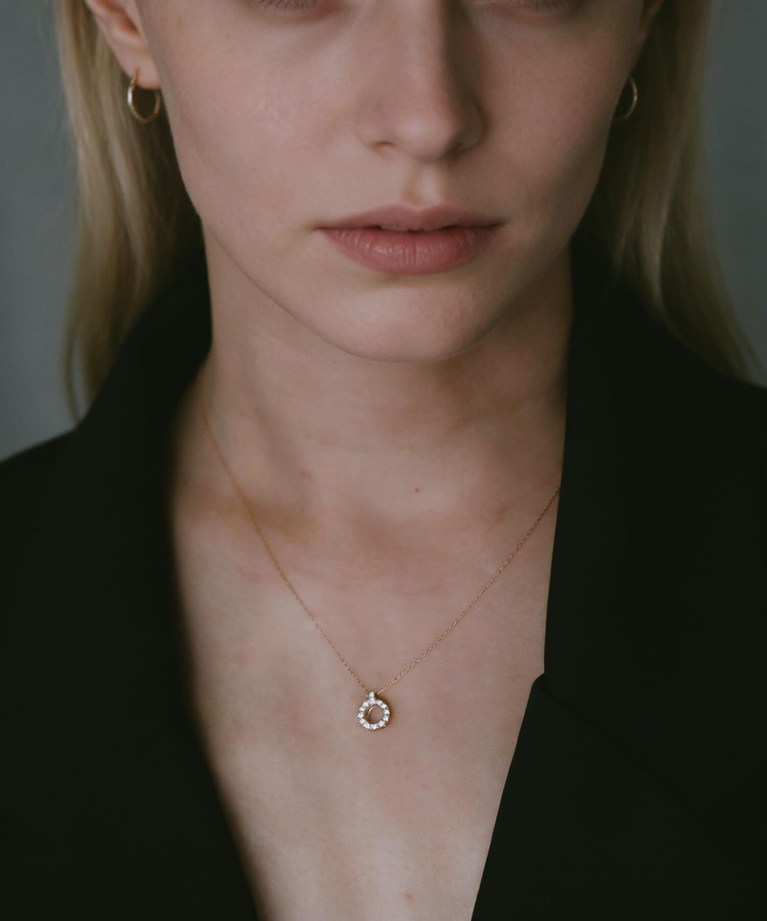 Halo Diamond Necklace | RONERI