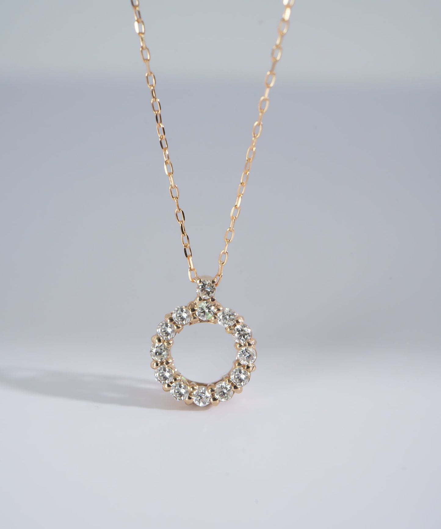 Halo Diamond Necklace | RONERI-NK