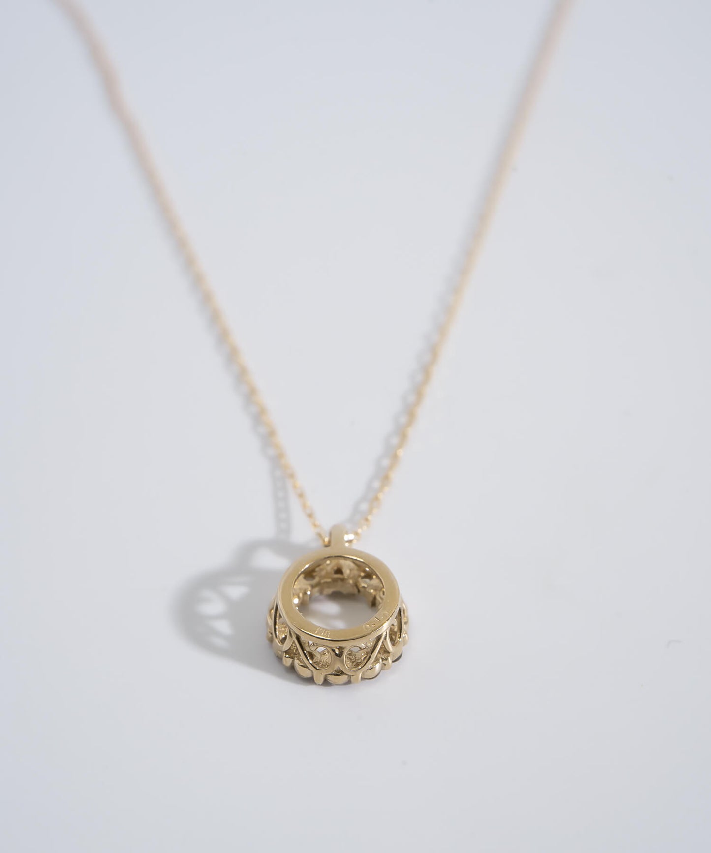 Halo Diamond Necklace | RONERI-NK