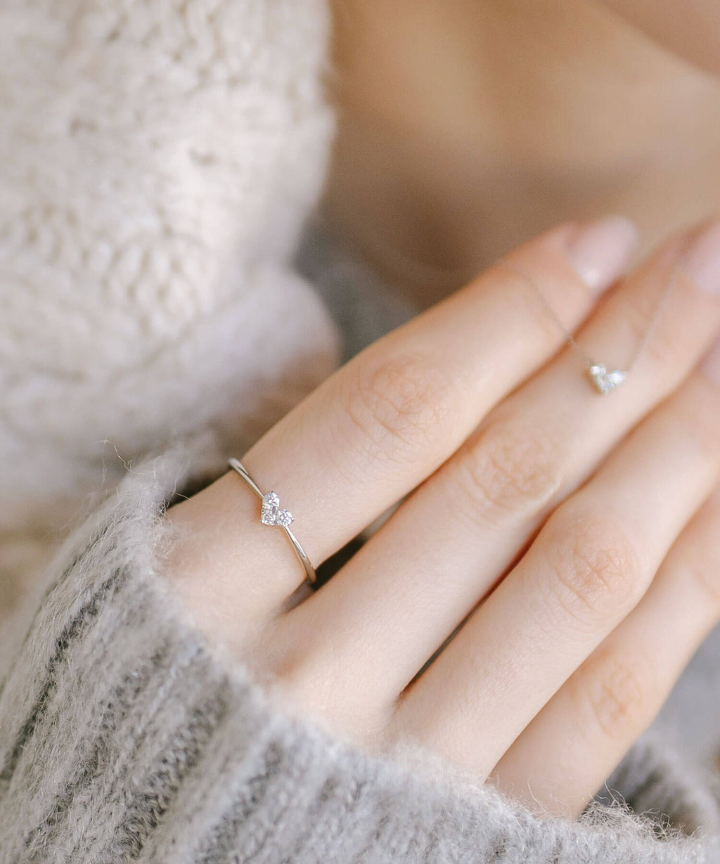 Heart Diamond Ring | MAJERTA