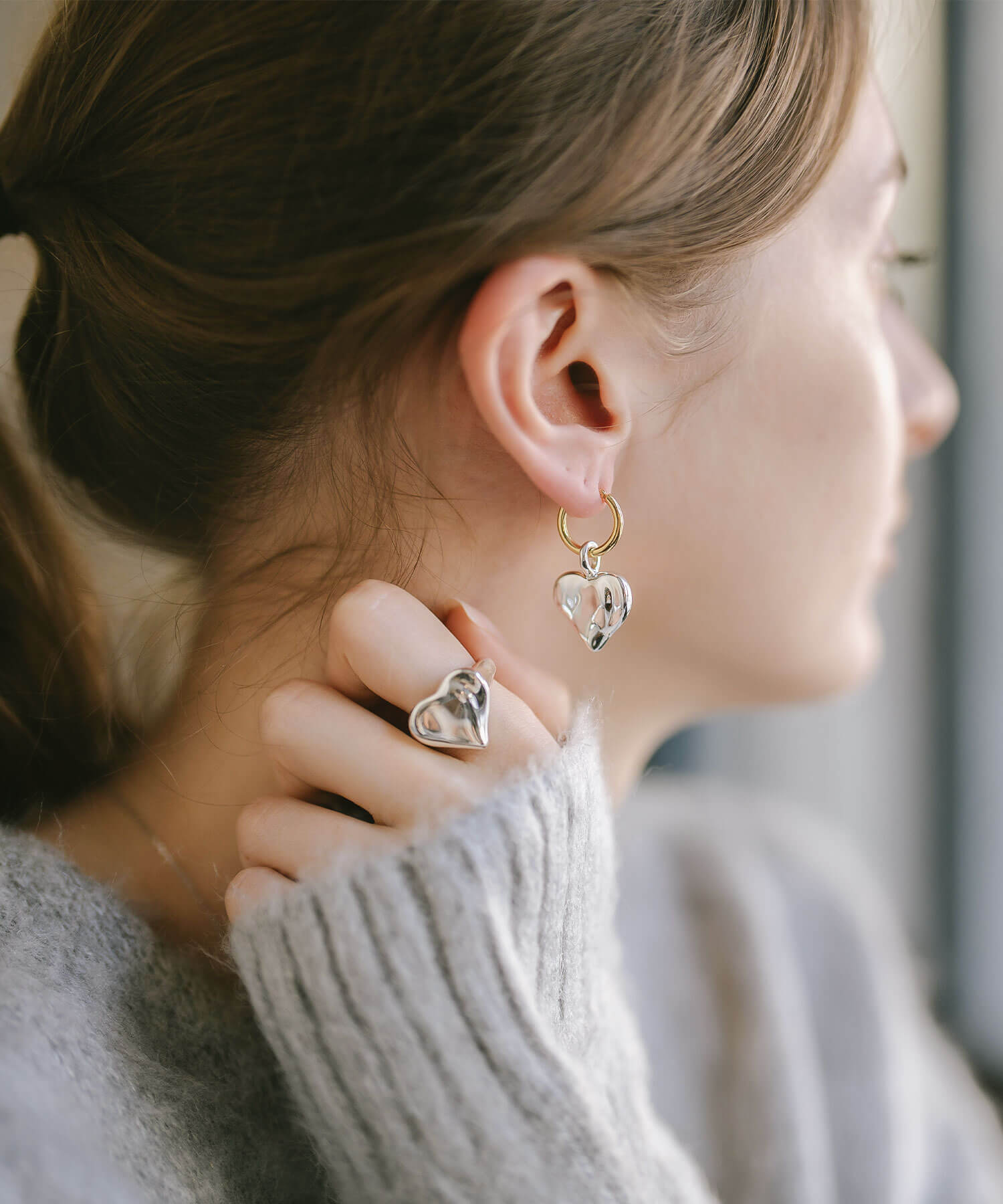 Melted Heart Ring | MELLOW-HEART
