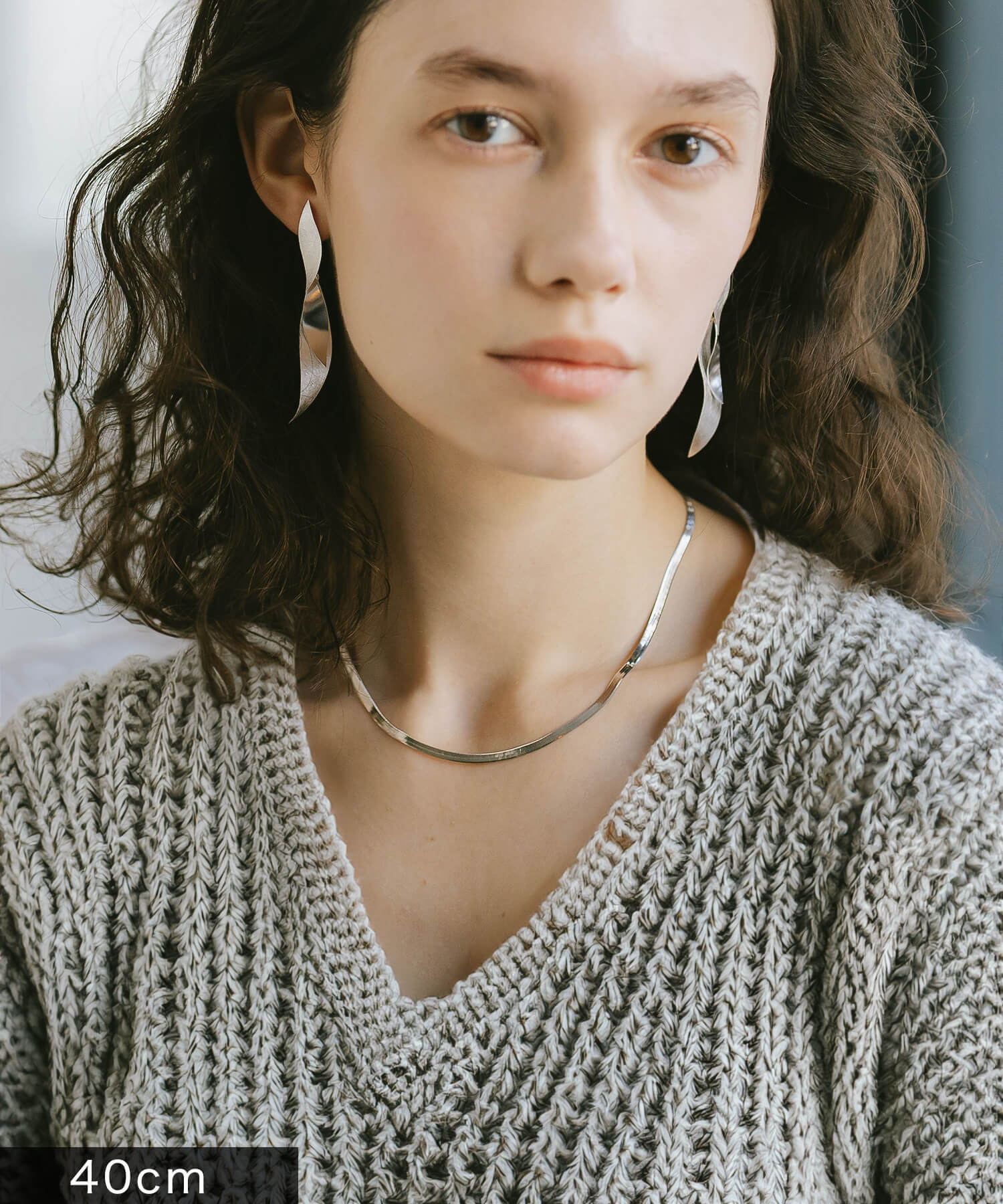 3mm Herringbone Necklace | ITER