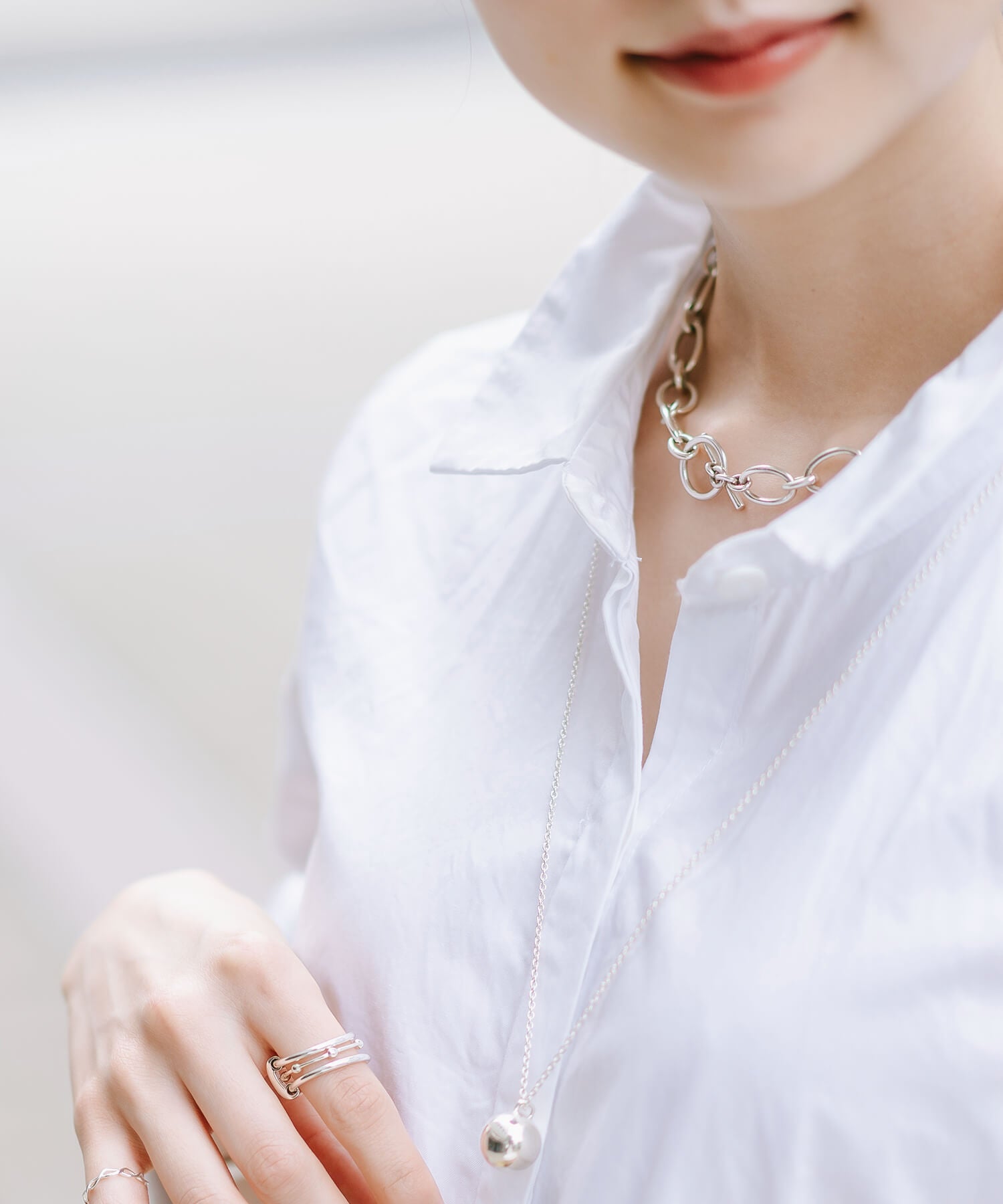 18K Gold Plated Sterling Silver Chunky Chain Choker | CARCHE