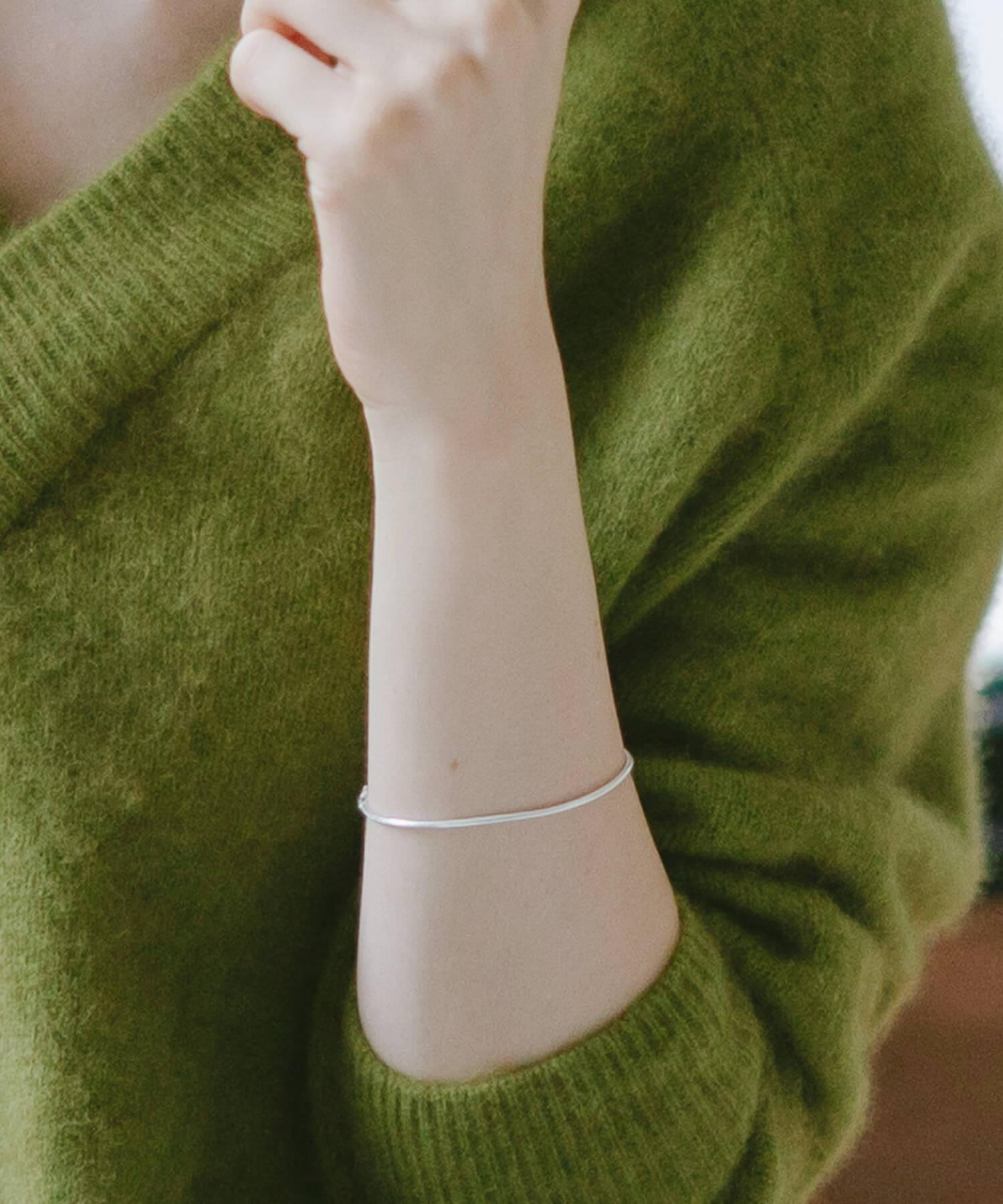 18K Gold Plated Sterling Silver Snake Chain Bracelet | VENEC-BR